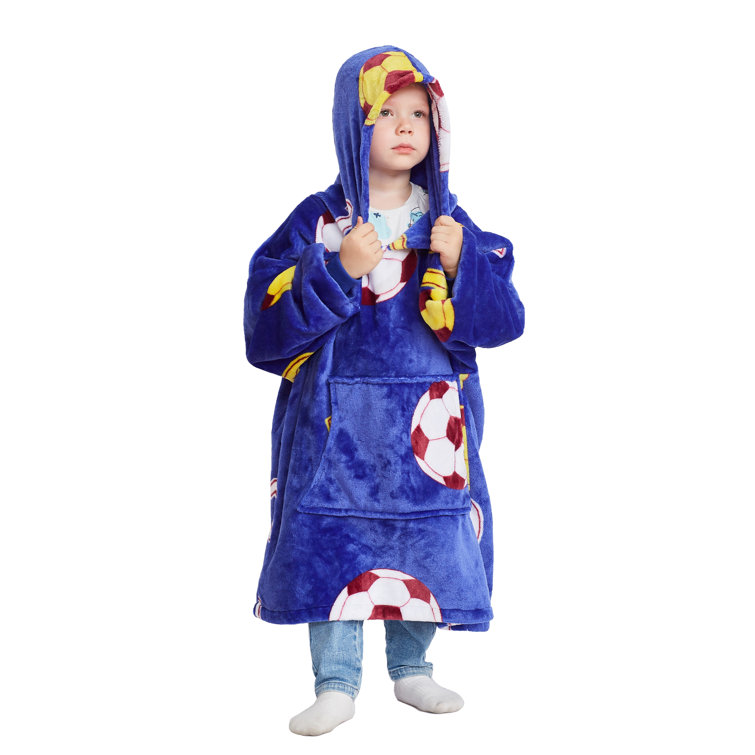 Oversized fleece best sale hoodie kids